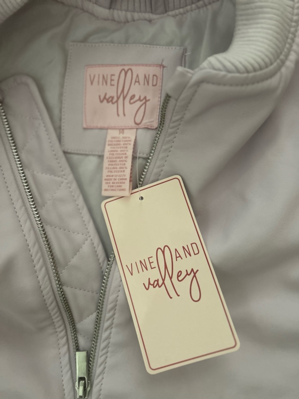 Kids' Light lavender Bomber Jacket